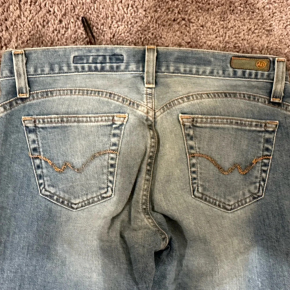 AG Adriano Goldschmied The Legend Bootcut Jeans Mid Rise Stretch Light Size 26 - Picture 9 of 10